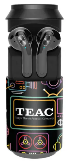 TEAC TWS35TBDS True Wireless Stereo Techno Earbuds