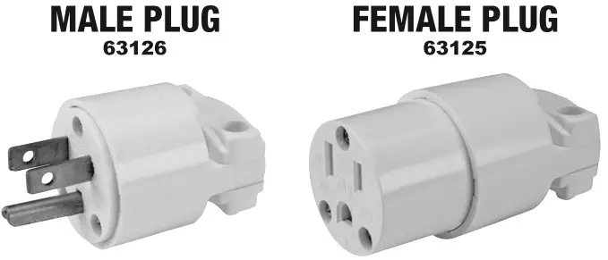 VANGUARD 63125 12V 15 Amp Connector