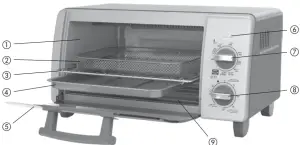 BLACK DECKER Air Fry Toaster Oven TO1785SGC - AIR FRY TOASTER OVEN