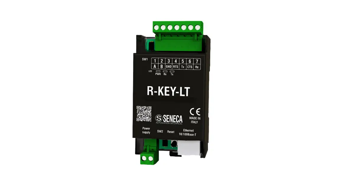 Seneca R-key-lt Compact Industrial Modbus Gateway Instruction Manual