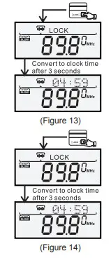 RETEKESS TR608 FM MW SW Air Band Radio Receiver - LOCKING SWITCH