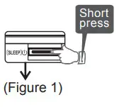 RETEKESS TR608 FM MW SW Air Band Radio Receiver - POWER SWITCH