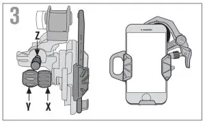 CELESTRON 81057 3 Axis Universal Smartphone Adapter - 3