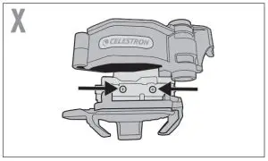 CELESTRON 81057 3 Axis Universal Smartphone Adapter - X Axis