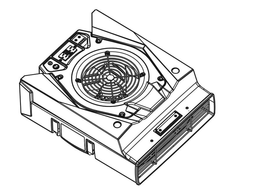 ALORAIR Zeus 900 Air Professional Dryer For Carpets