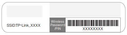 tp-link Wireless N Nano Router - Product Label