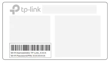 tp-link Wireless N Nano Router - Wi-Fi Info Card