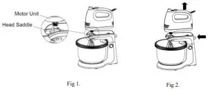 ESMB-M3430 WH Stand Mixer - fig