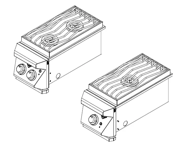Twin Eagles Tesb131-c 13 Inch Built In Single Side Burners Instruction Manual