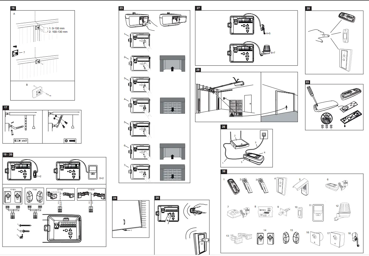 LiftMaster LM70EVFF Garage Door Opener - fig