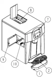 Kogan Ice Cube Maker & Water Dispenser Overview A