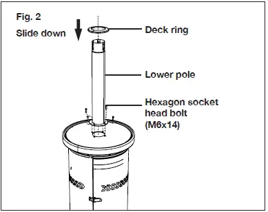 SUNJOE SJPPH48 Outdoor Propane Heater FIG 3