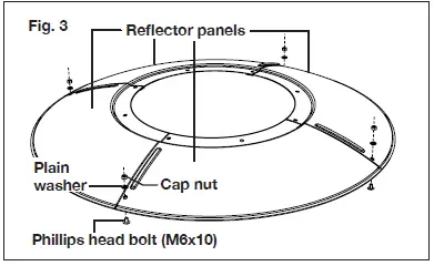 SUNJOE SJPPH48 Outdoor Propane Heater FIG 4
