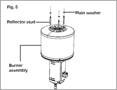 SUNJOE SJPPH48 Outdoor Propane Heater FIG 6