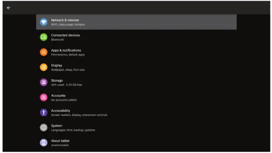 acer Smart Projector System - setting