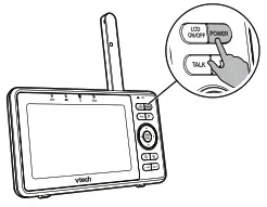 vtech VM902 WiFi 1080p Pan and Tilt Vedio Monitor - Connect the baby monitor 8
