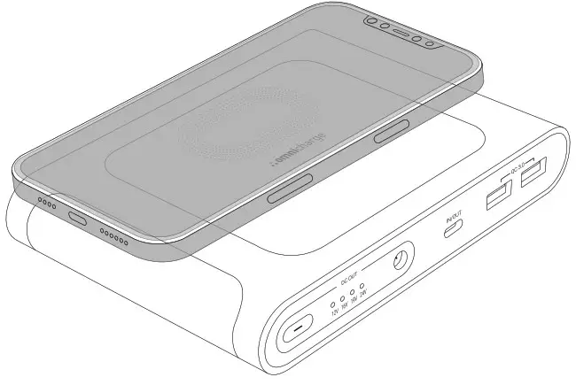 omnicharge 13496891 Omni Mobile 25600mah Wireless Power Bank - WIRELESS