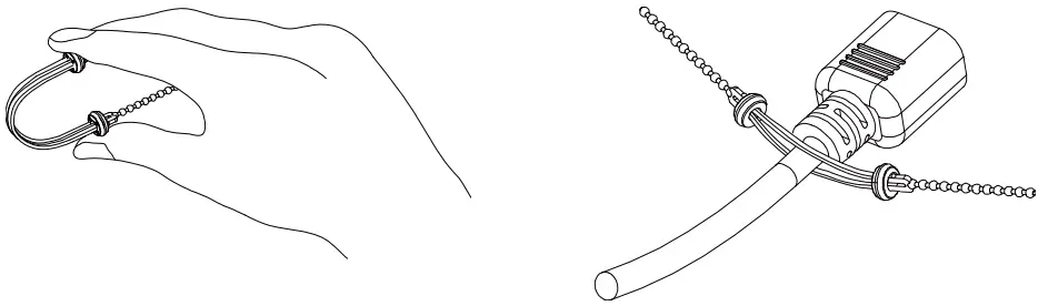 ATEN 2X EA07 Lok u Plug Cable Holder - Cable