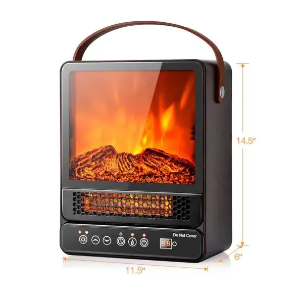 GYMAX-GYM06521-1500-Watt-Portable-Electric-Fireplace-Heater-IMAGE