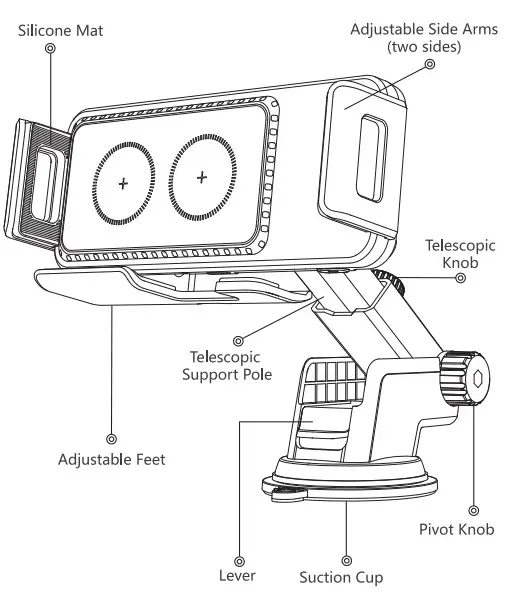 Shenzhen Mgctech FDC-10 Wireless Charger - figure 1