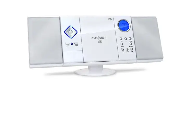 One Concept V-12 Bt Bluetooth Stereo System Instruction Manual