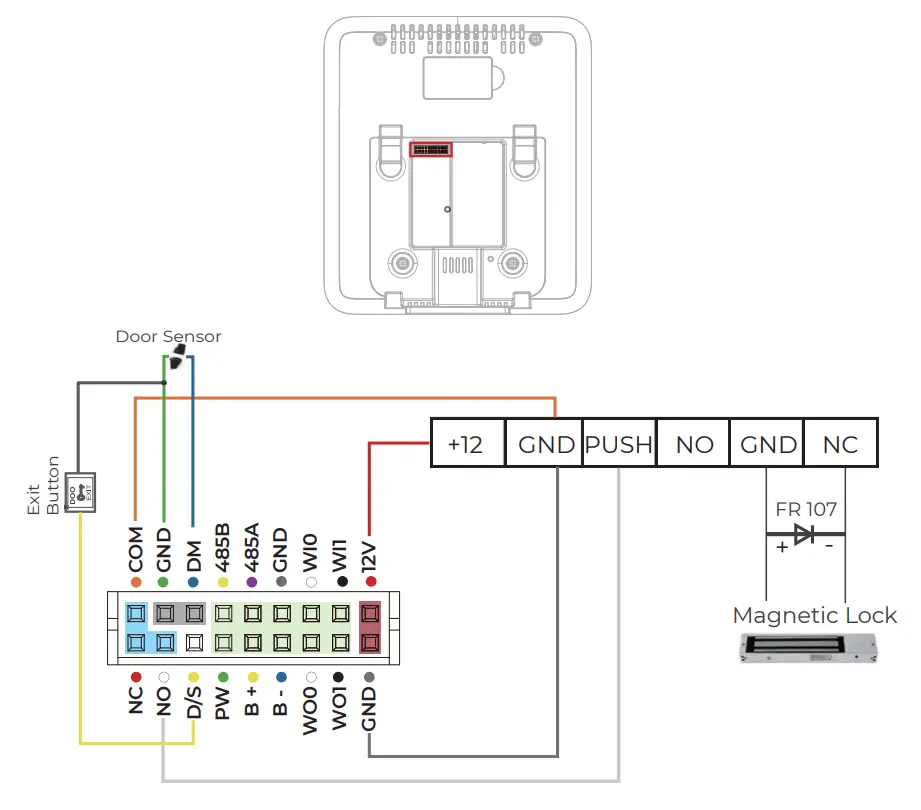 ANVIZ FaceDeep 3 Smart Face Recognition System - fig 1