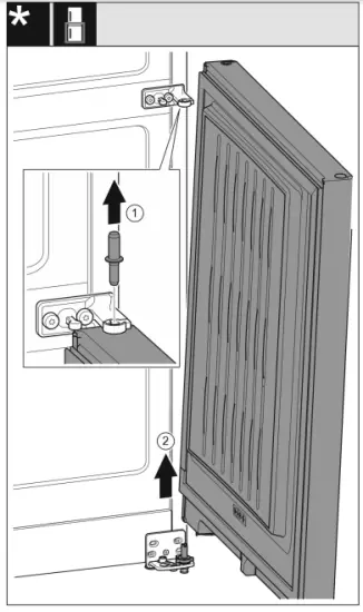 Removing the bottom door