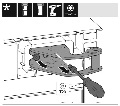 Removing the bottom door