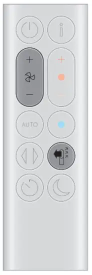 dyson Purifier Hot Plus Cool - Airflow speed