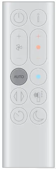 dyson Purifier Hot Plus Cool - Auto mode button