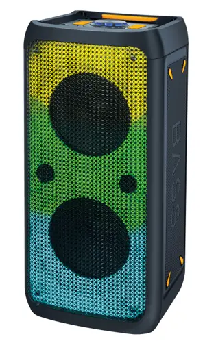 IQ sound IQ 7028DJBT Portable Bluetooth Speaker with True Wireless Technology