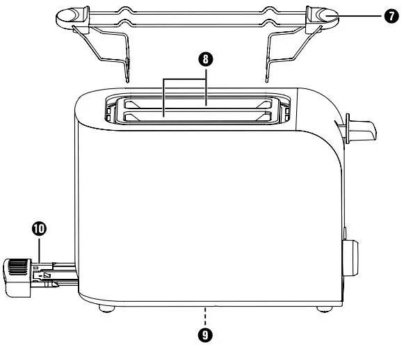 SILVERCREST-STS-850-E1-850-Watts-Toaster-fig-2