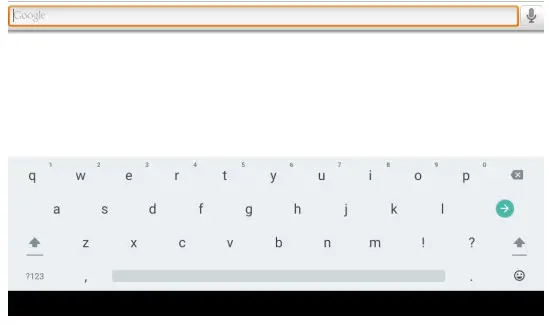iFIT MP7 Smart Tablet - Keyboard