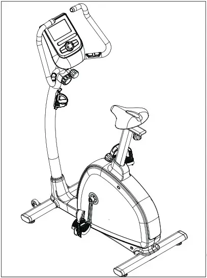 TUNTURI Upright Bike A