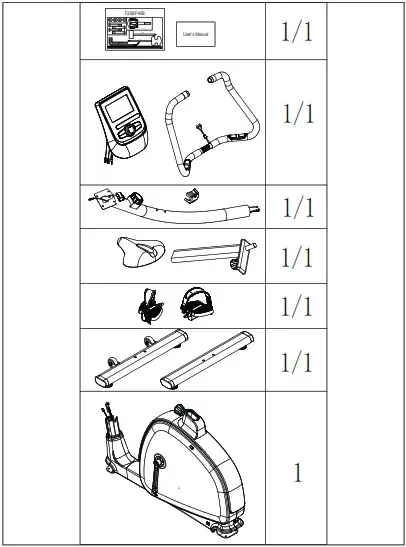 TUNTURI Upright Bike B