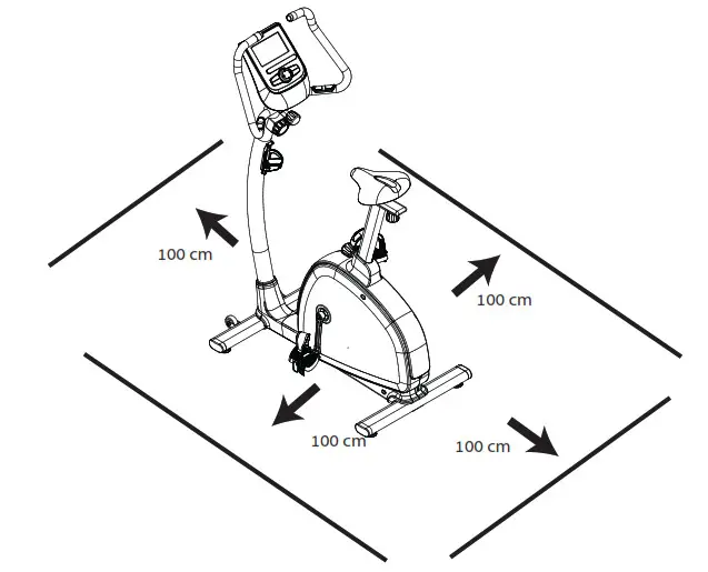 TUNTURI Upright Bike D