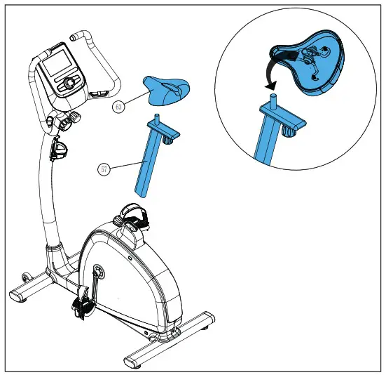 TUNTURI Upright Bike D7