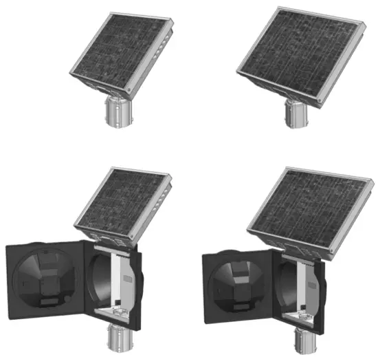 carmanah R920 E F Traffic Flashing Beacon