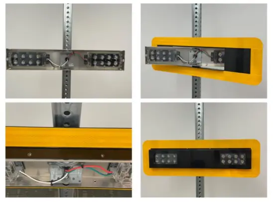 carmanah R920 E F Traffic Flashing Beacon - Backplates1