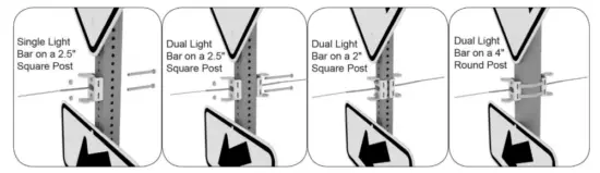 carmanah R920 E F Traffic Flashing Beacon - Light Bar1