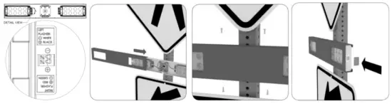 carmanah R920 E F Traffic Flashing Beacon - Light Bar4