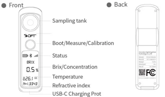 DiFluid DFT F10V55H23 Device - overview