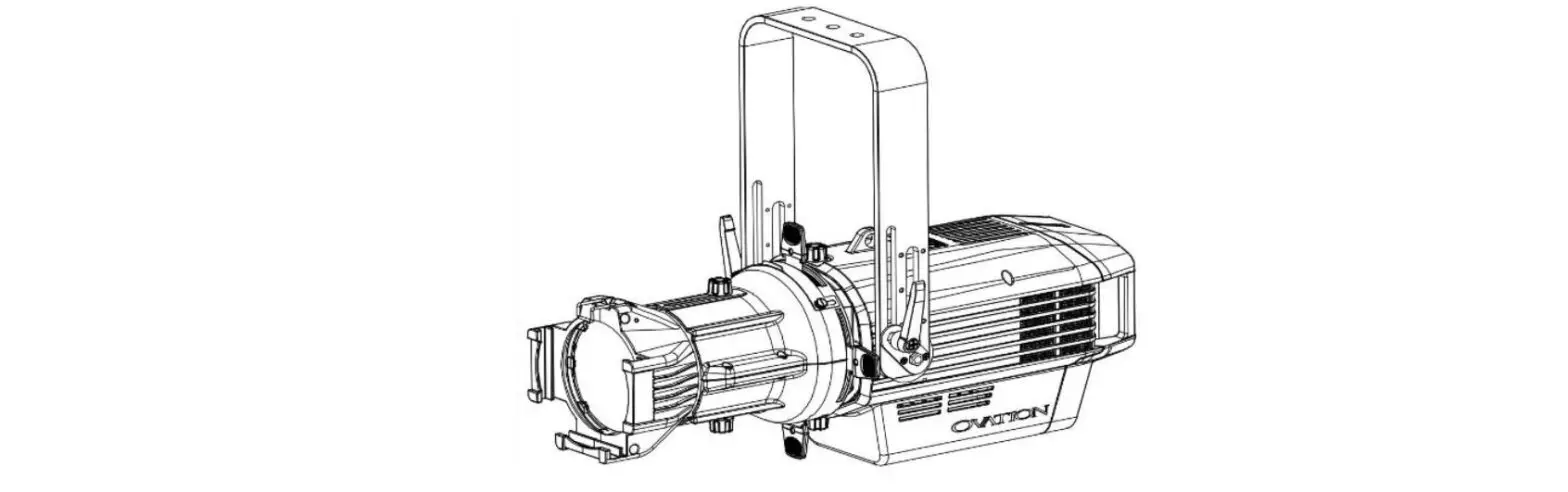 Chauvet Professional Ovation Reve E3 Multi-color Led Ellipsoidal User Guide