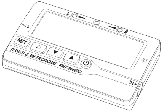 amazon basics B081W3BQ9N Metronome Tuner for all Instruments -