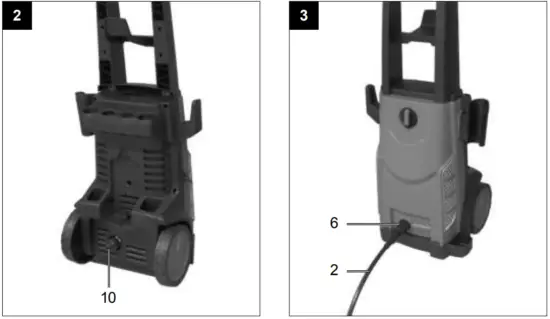 scheppach HCE2400 High-Pressure Cleaner - Fig 2