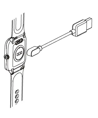 Guardo Fit Coach HR Square Heart Rate Watch FIG 3