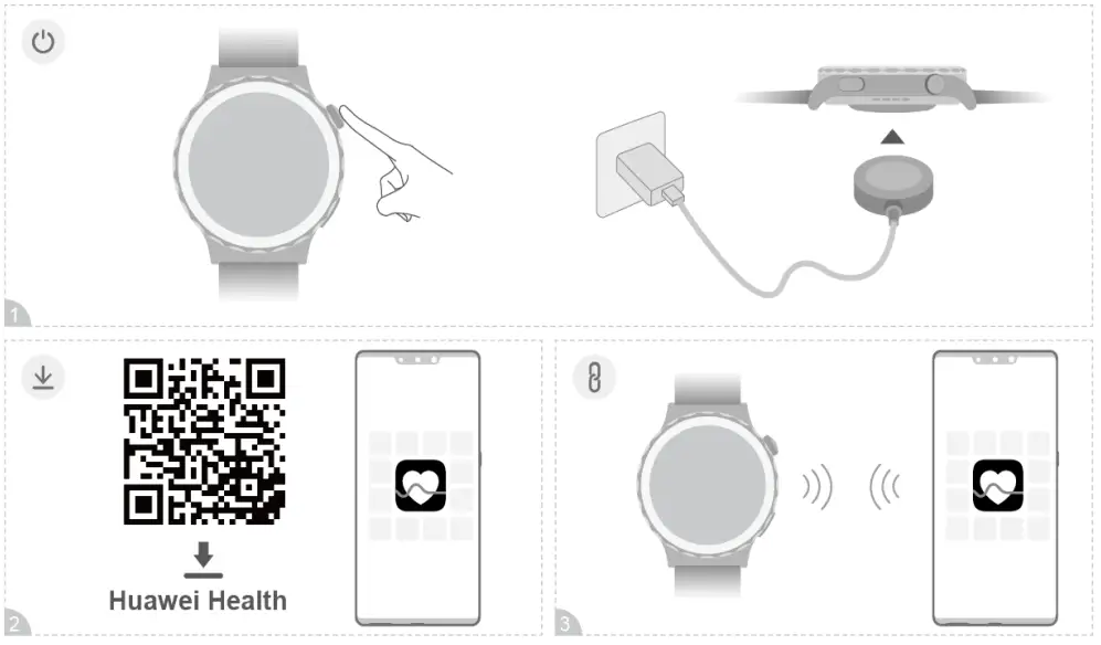 HUAWEI WATCH GT 3 Pro High Response Touch Sensitive Screen Smartwatch - Fig