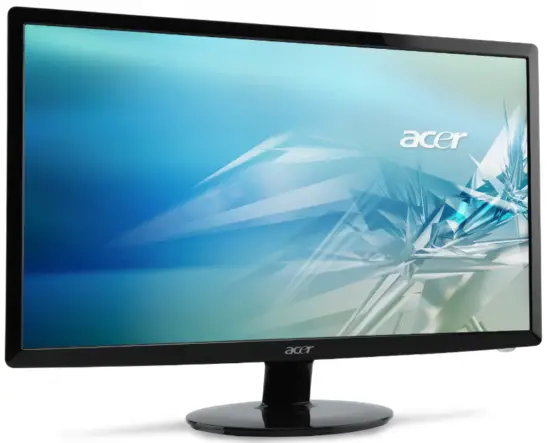 acer S201Hl LCD Monitor