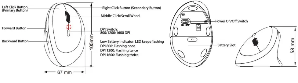 perixx-PERIMICE-719-Wireless-Mouse-Receiver-FIG-1