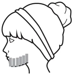 beurer IPL 5800 Pure Skin Pro Hair Removal System -Treating the upper lip1